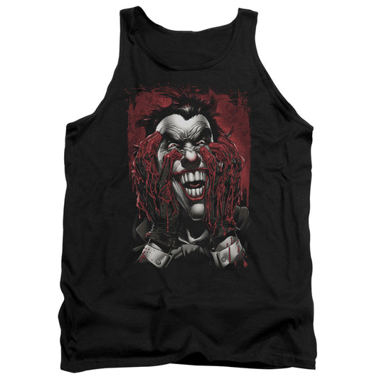 Batman Blood In Hands Mens Tank Top Shirt Black