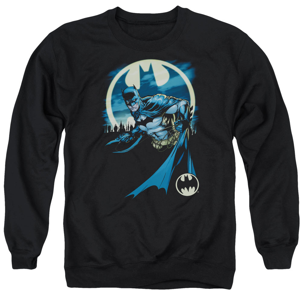 Batman Heed The Call Mens Crewneck Sweatshirt Black