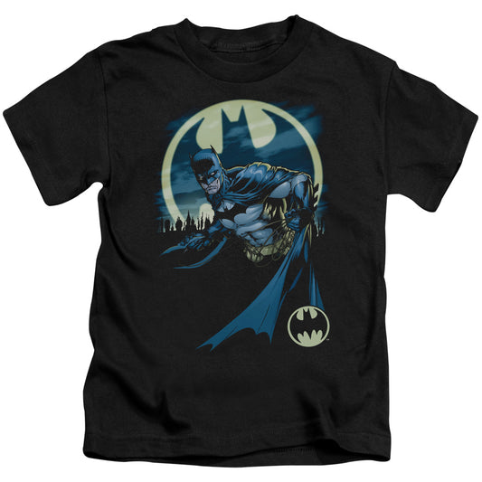 Batman Heed The Call Juvenile Kids Youth T Shirt Black
