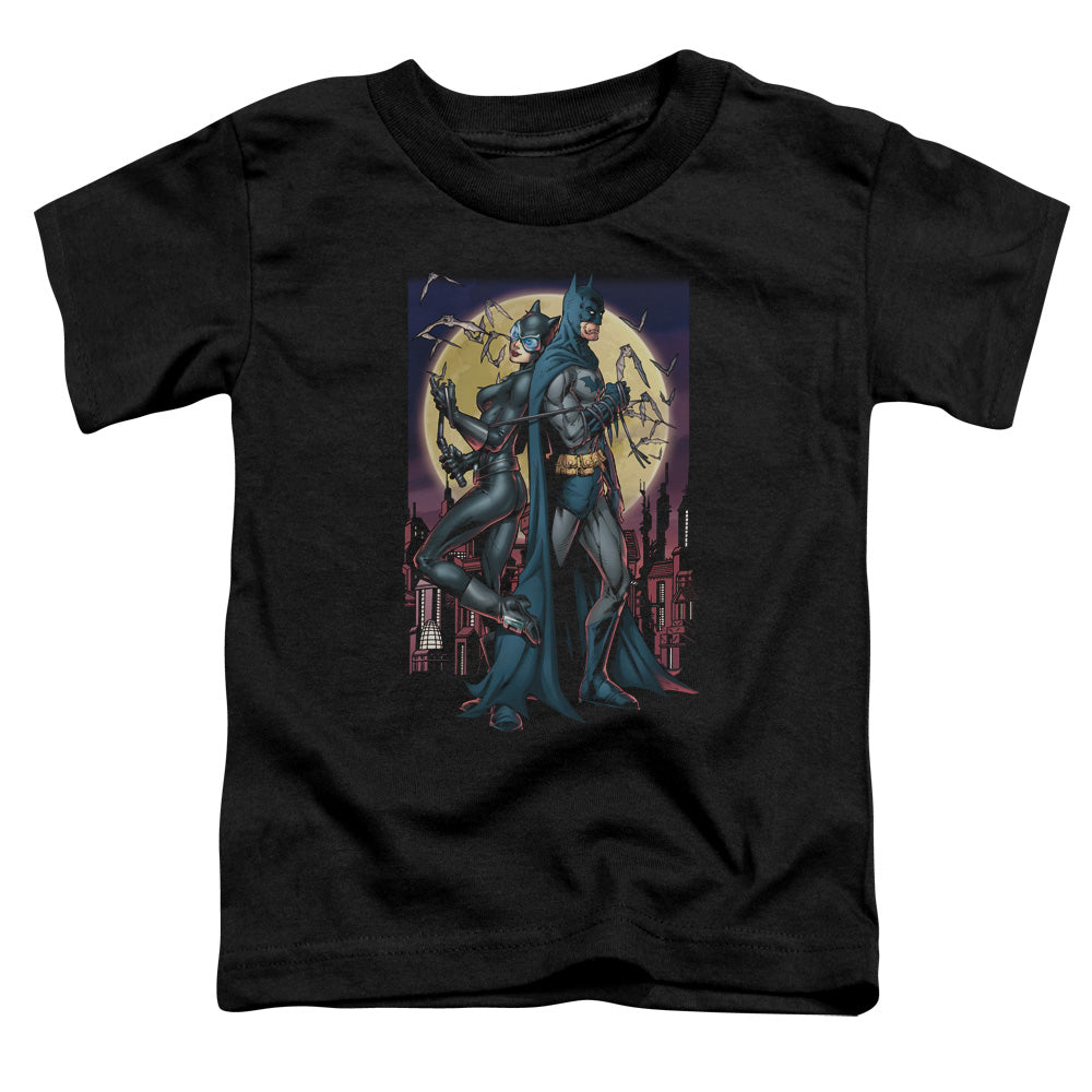 Batman Paint The Town Red Toddler Kids Youth T Shirt Black