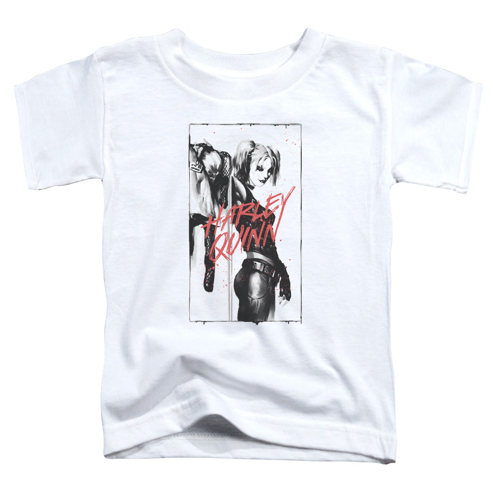Batman Inked Quinn Toddler Kids Youth T Shirt White