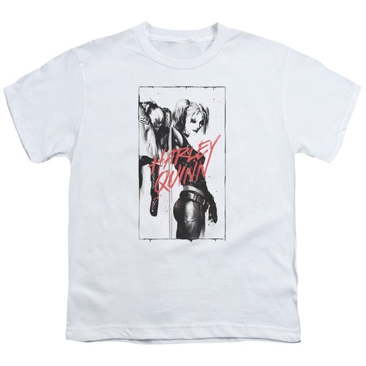 Batman Inked Quinn Kids Youth T Shirt White