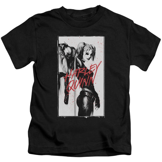 Batman Inked Quinn Juvenile Kids Youth T Shirt Black