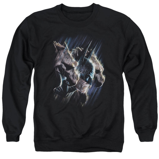Batman Gargoyles Mens Crewneck Sweatshirt Black