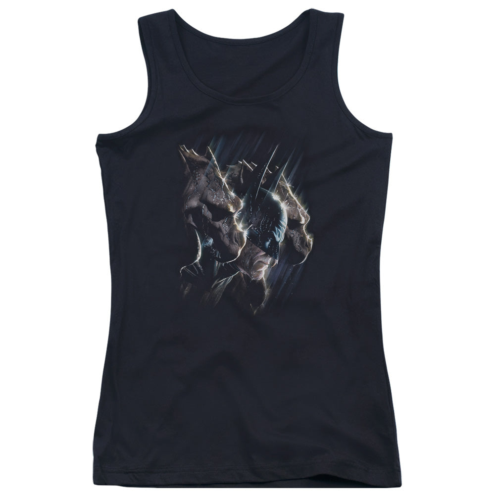 Batman Gargoyles Womens Tank Top Shirt Black