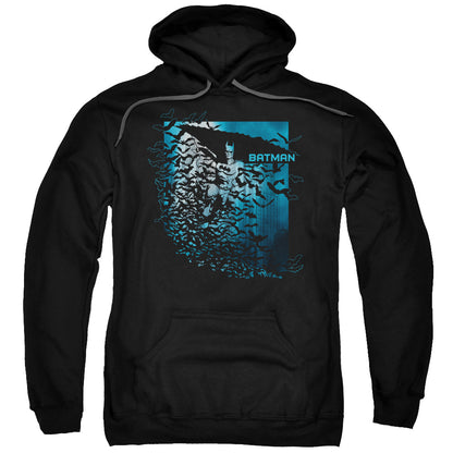 Batman Bat Among Bats Mens Hoodie Black