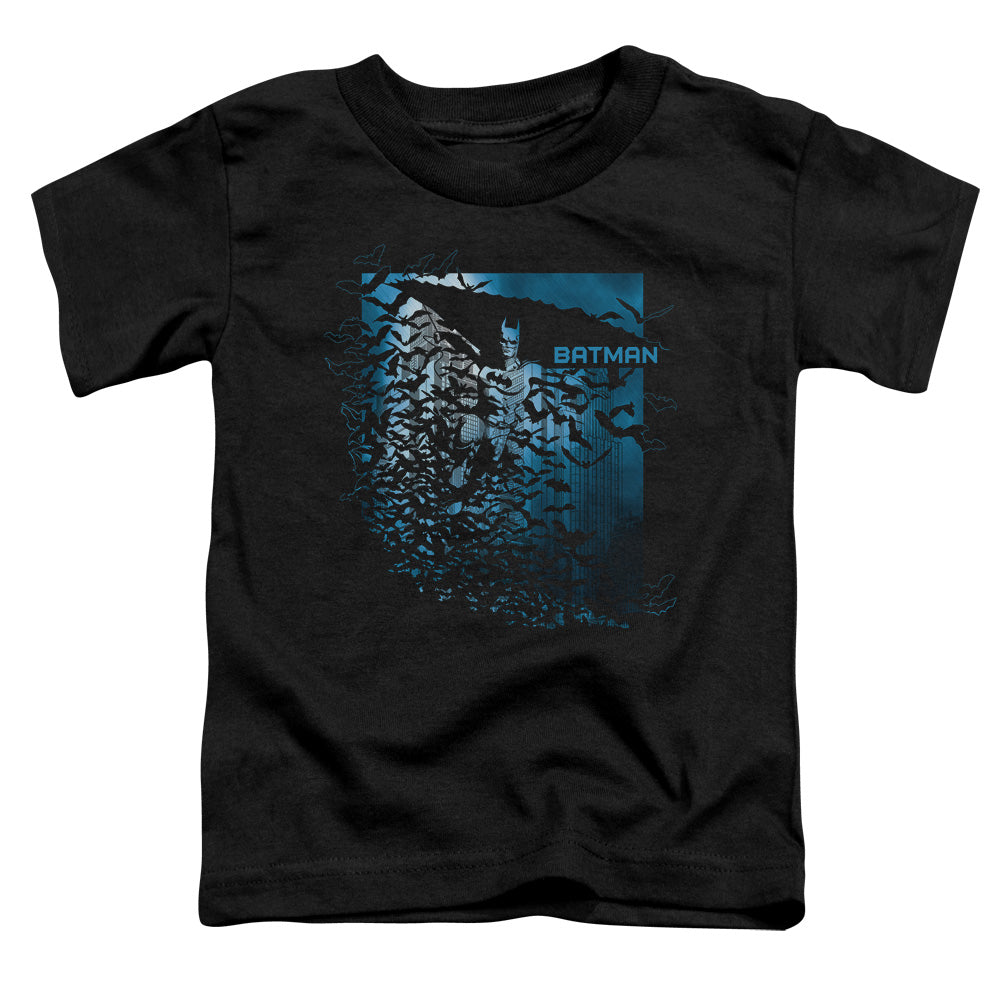 Batman Bat Among Bats Toddler Kids Youth T Shirt Black