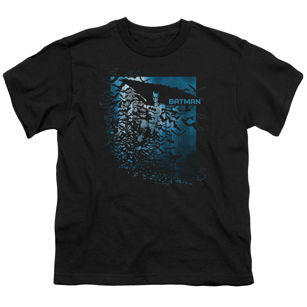Batman Bat Among Bats Kids Youth T Shirt Black