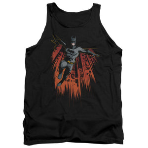 Batman Majestic Mens Tank Top Shirt Black