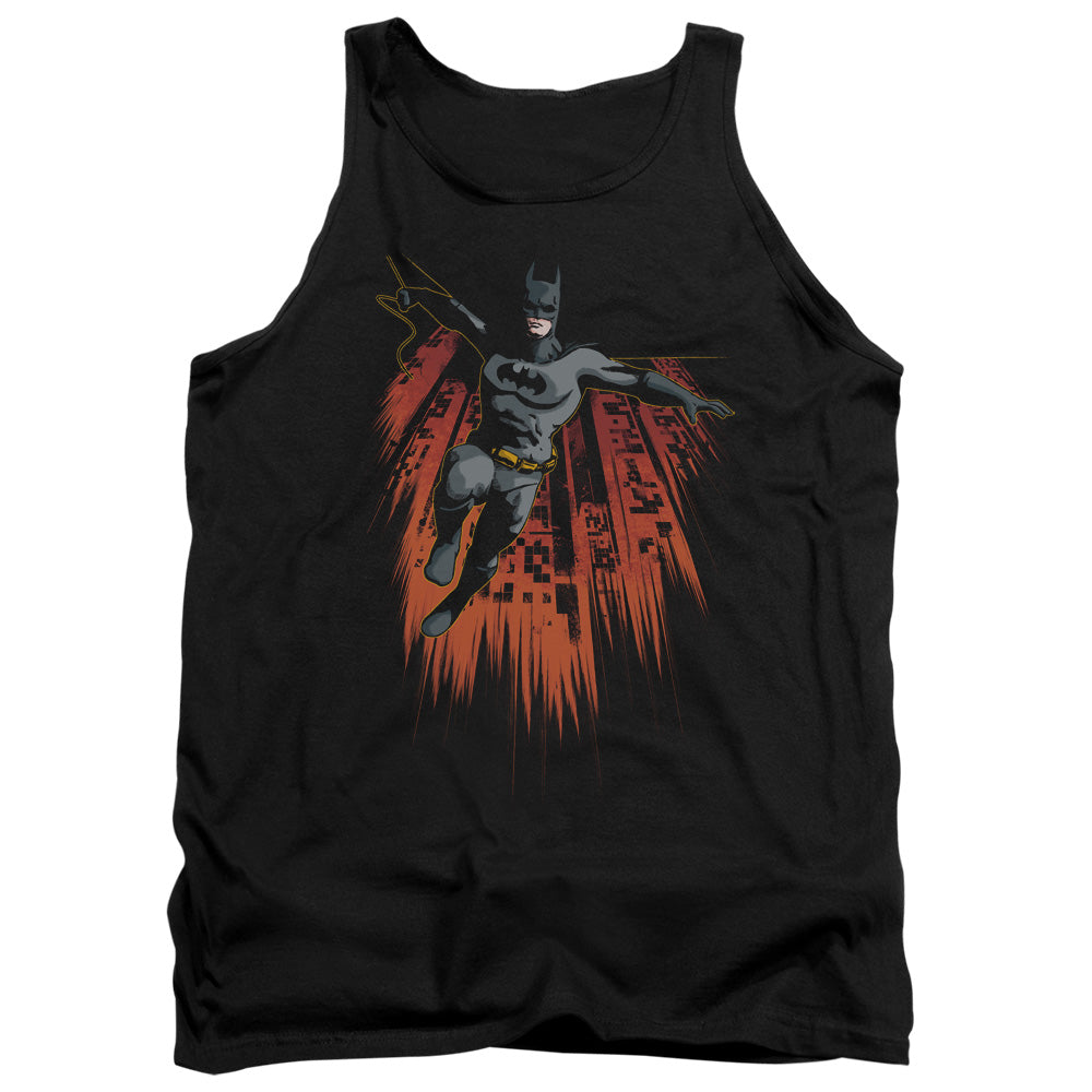 Batman Majestic Mens Tank Top Shirt Black