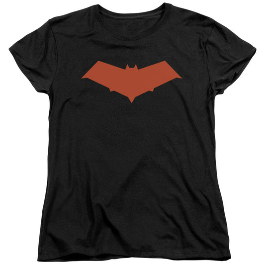 Batman Red Hood Womens T Shirt Black