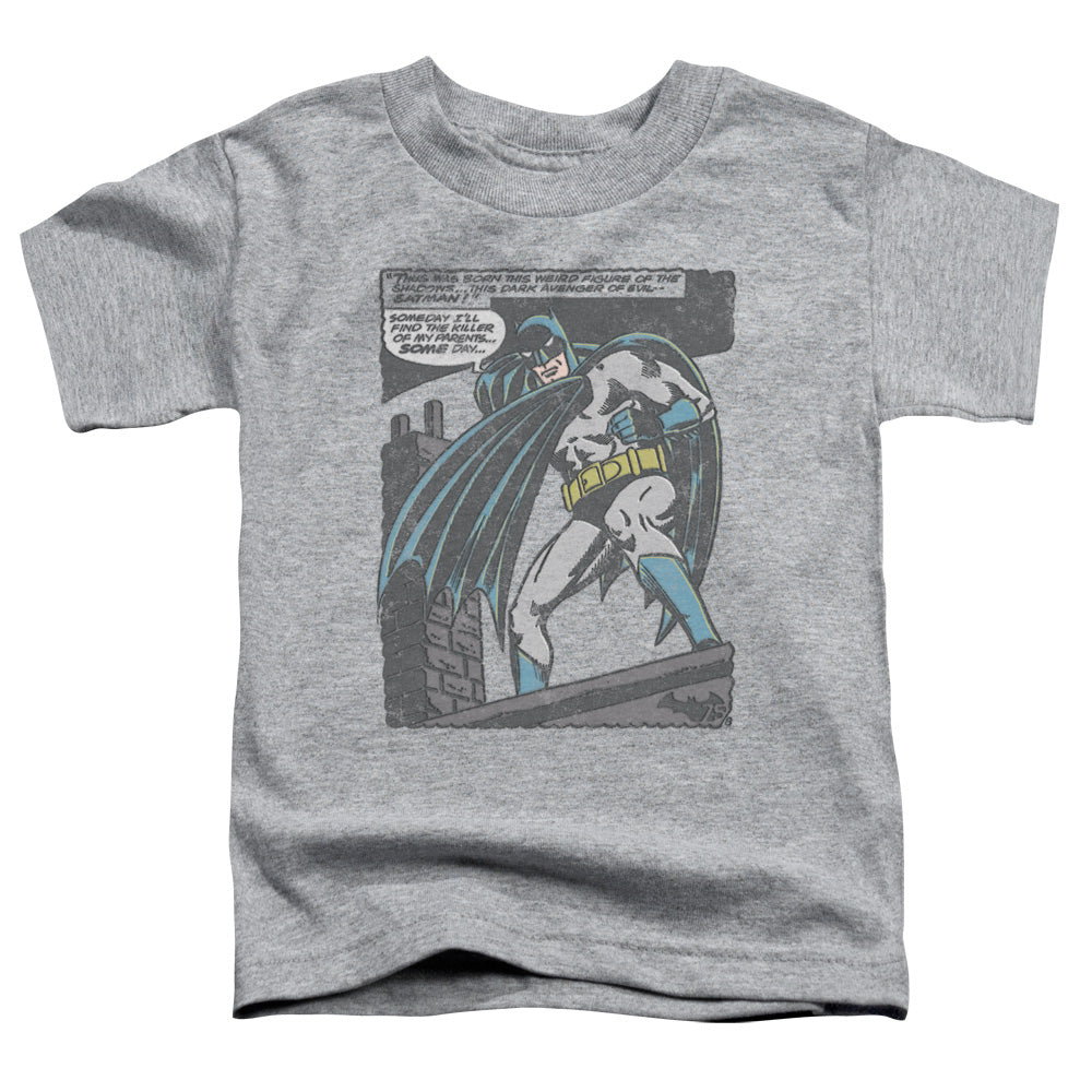 Batman Bat Origins Toddler Kids Youth T Shirt Athletic Heather