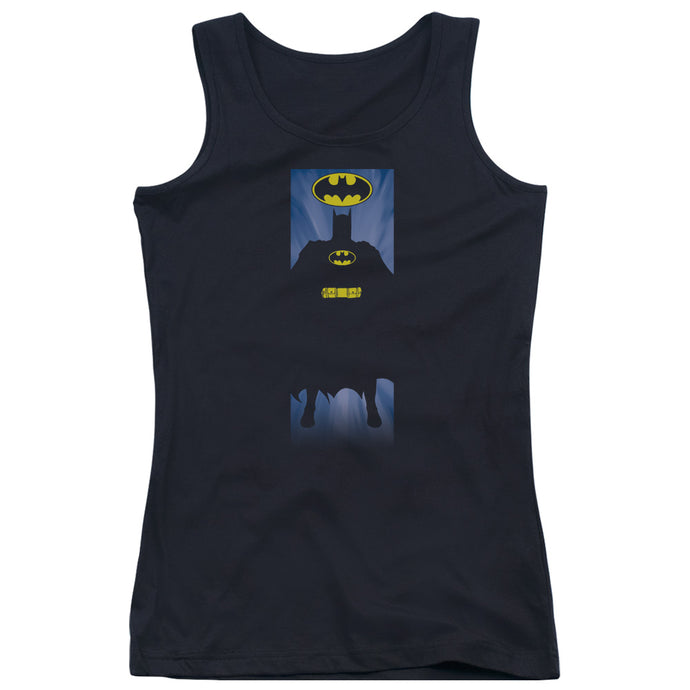 Batman Batman Block Womens Tank Top Shirt Black