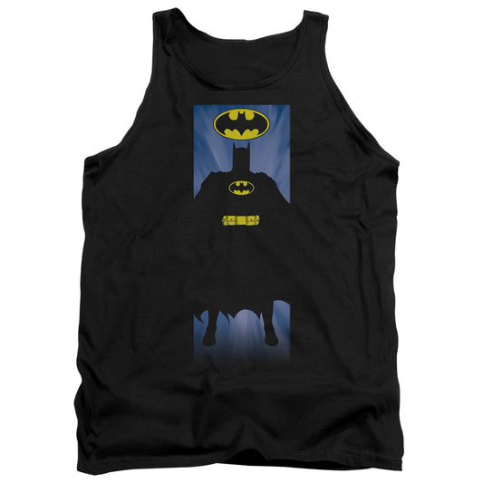 Batman Batman Block Mens Tank Top Shirt Black