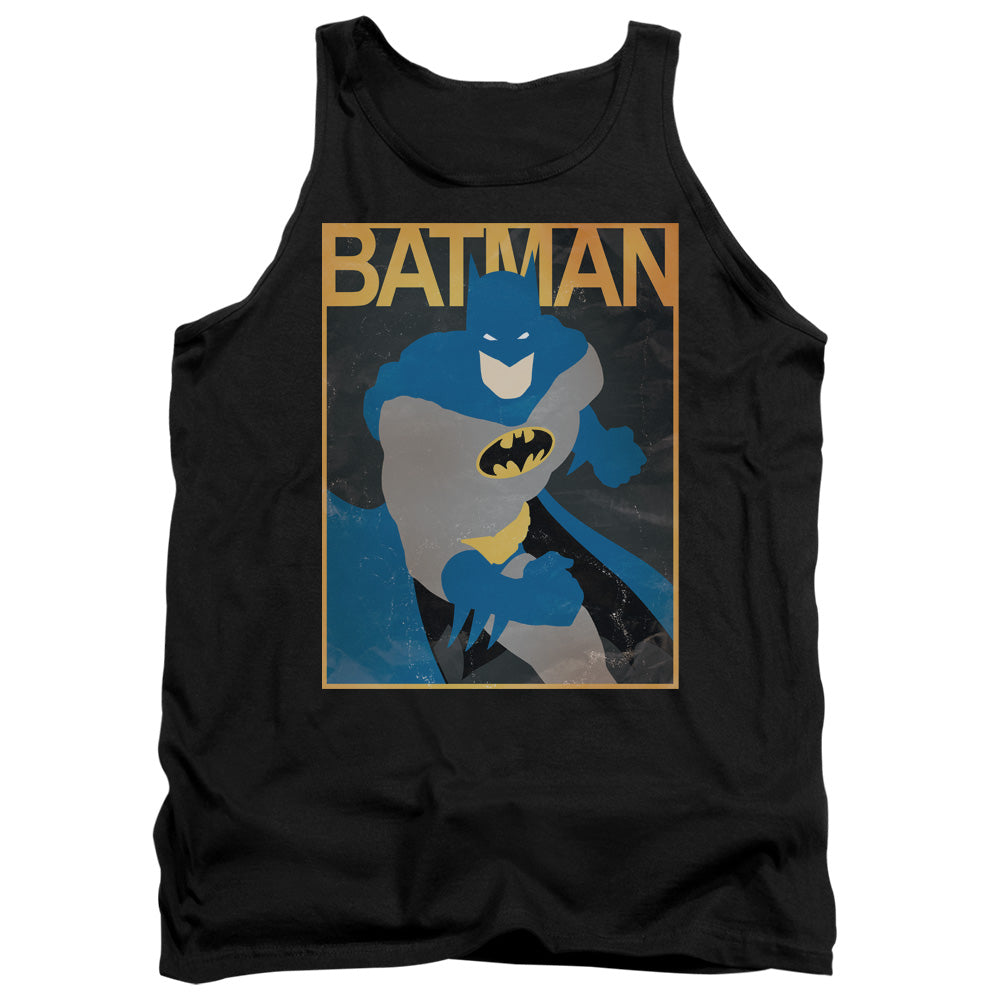 Batman Simple Bm Poster Mens Tank Top Shirt Black
