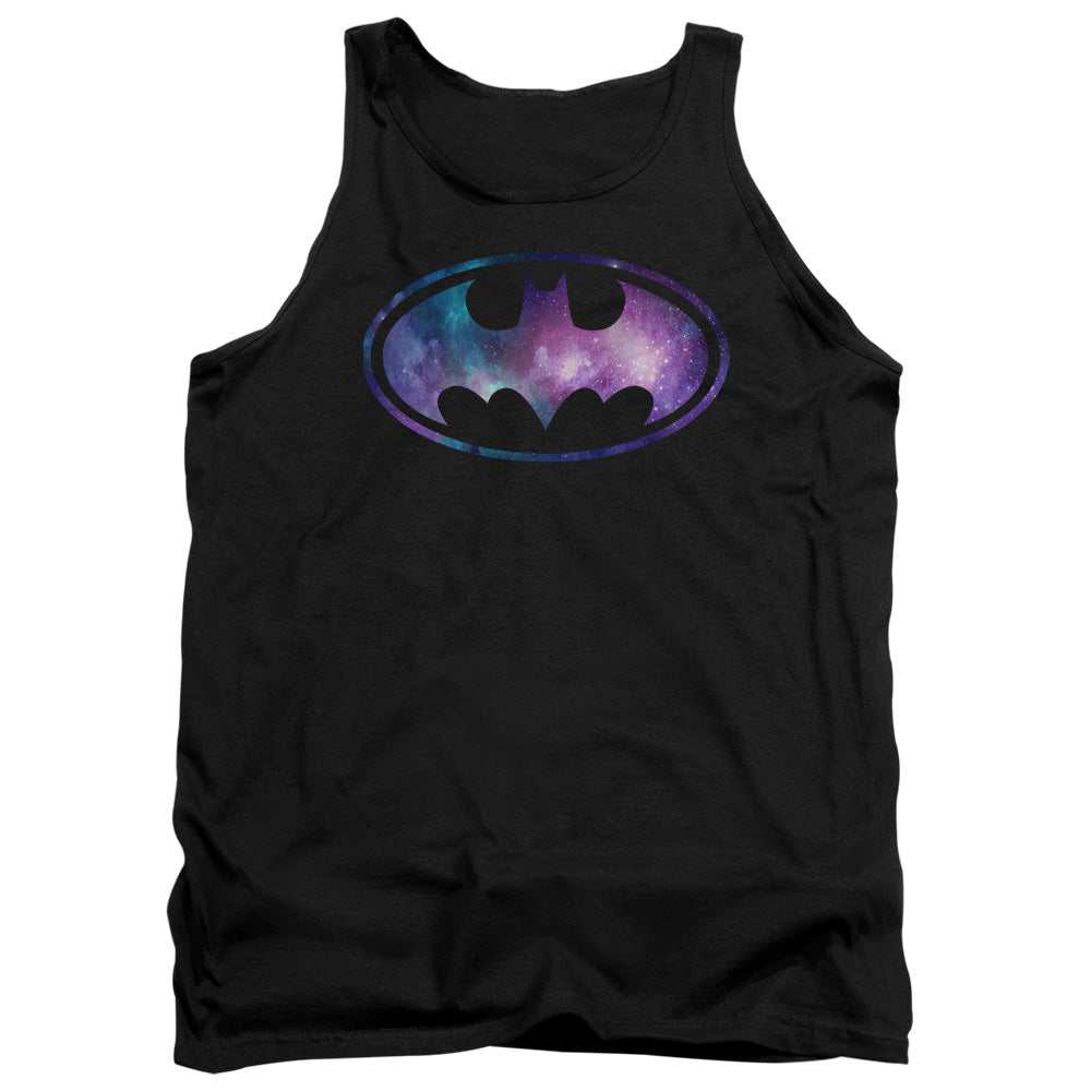 Batman Galaxy Signal Mens Tank Top Shirt Black