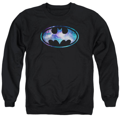 Batman Galaxy 2 Signal Mens Crewneck Sweatshirt Black