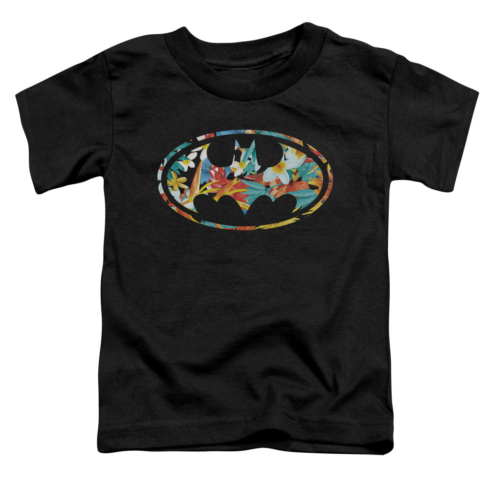 Batman Hawaiian Bat Toddler Kids Youth T Shirt Black
