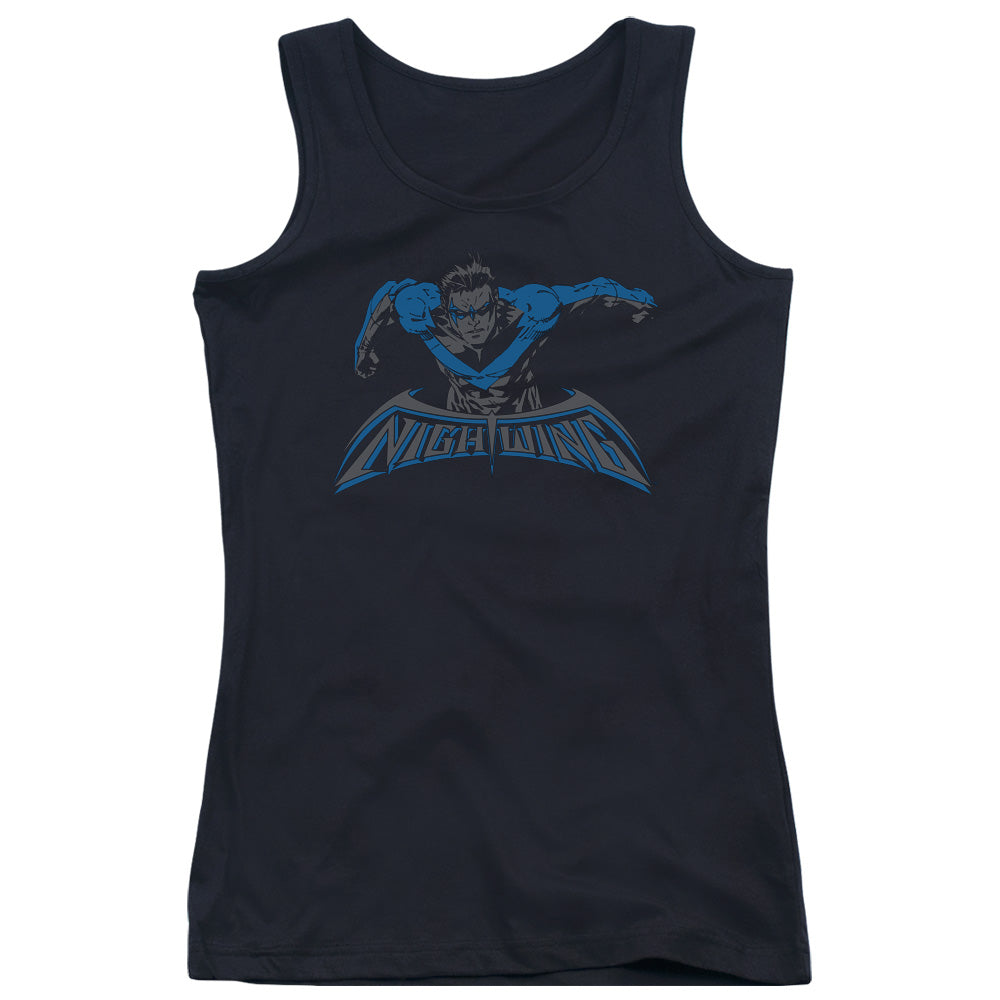 Batman Wing Of The Night Womens Tank Top Shirt Black