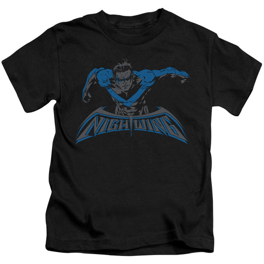 Batman Wing Of The Night Juvenile Kids Youth T Shirt Black
