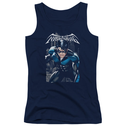 Batman A Legacy Womens Tank Top Shirt Navy Blue