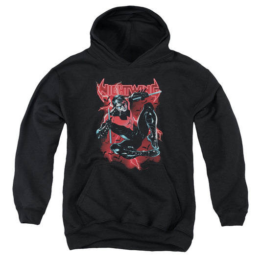 Batman Lightwing Kids Youth Hoodie Black