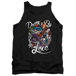 Batman Death By Love Mens Tank Top Shirt Black