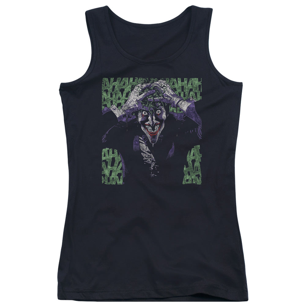 Batman Insanity Womens Tank Top Shirt Black