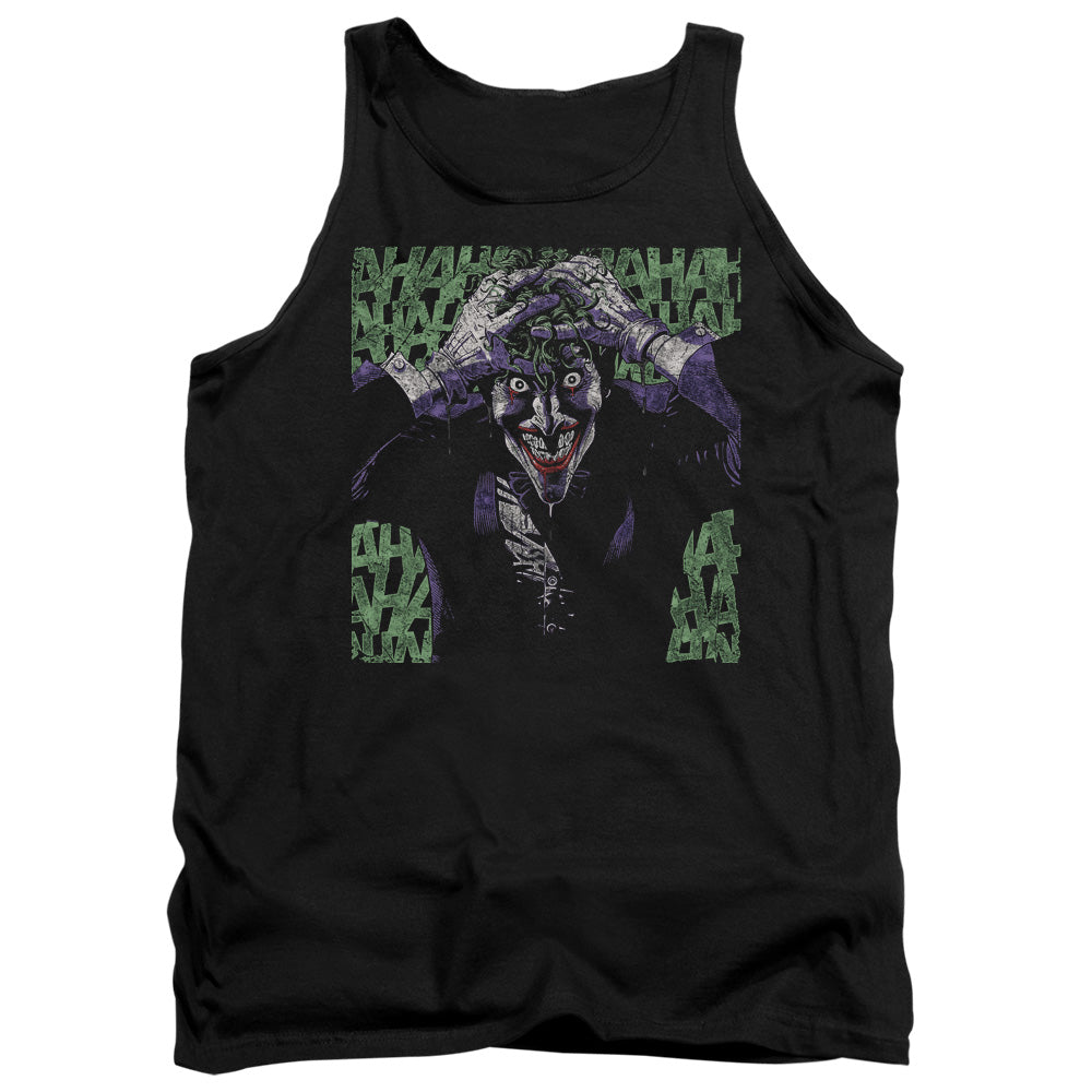 Batman Insanity Mens Tank Top Shirt Black