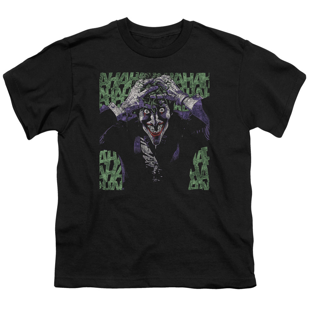 Batman Insanity Kids Youth T Shirt Black