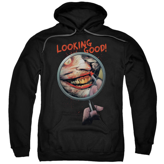 Batman Looking Good Mens Hoodie Black