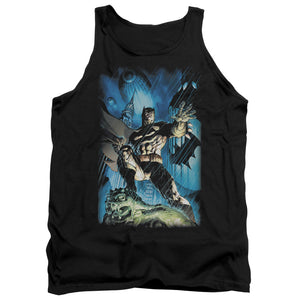 Batman Stormy Dark Knight Mens Tank Top Shirt Black