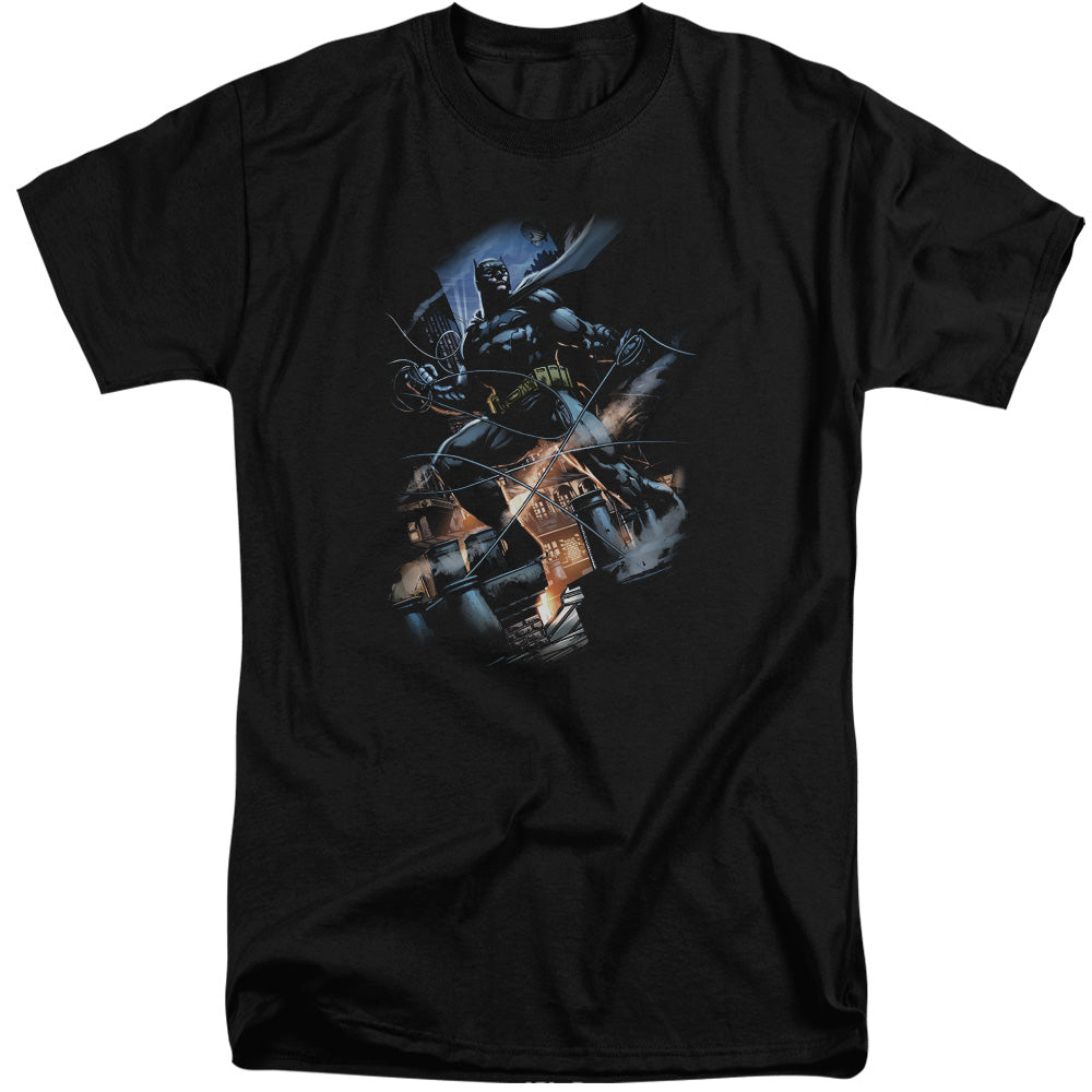 Batman Gotham Knight Mens Tall T Shirt Black