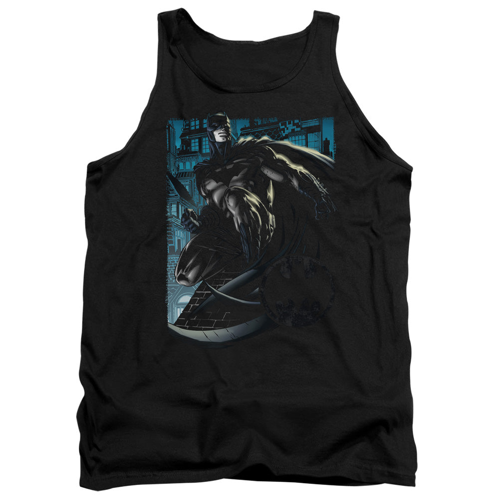 Batman Knight Falls In Gotham Mens Tank Top Shirt Black