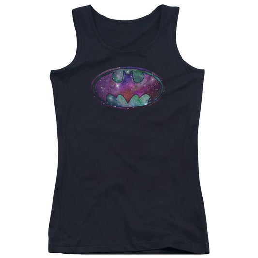 Batman Galaxies Signal Womens Tank Top Shirt Black