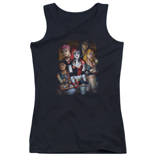 Batman Bad Girls Womens Tank Top Shirt Black