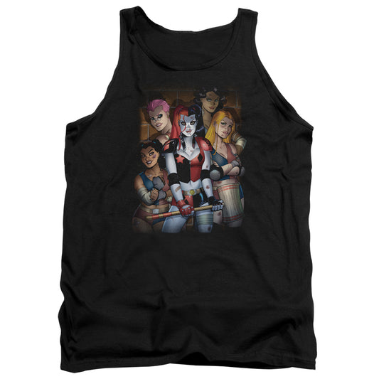 Batman Bad Girls Mens Tank Top Shirt Black