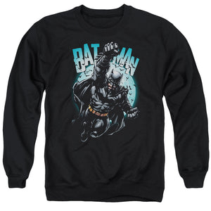 Batman Moon Knight Mens Crewneck Sweatshirt Black