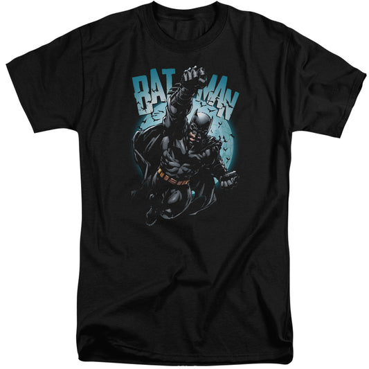 Batman Moon Knight Mens Tall T Shirt Black