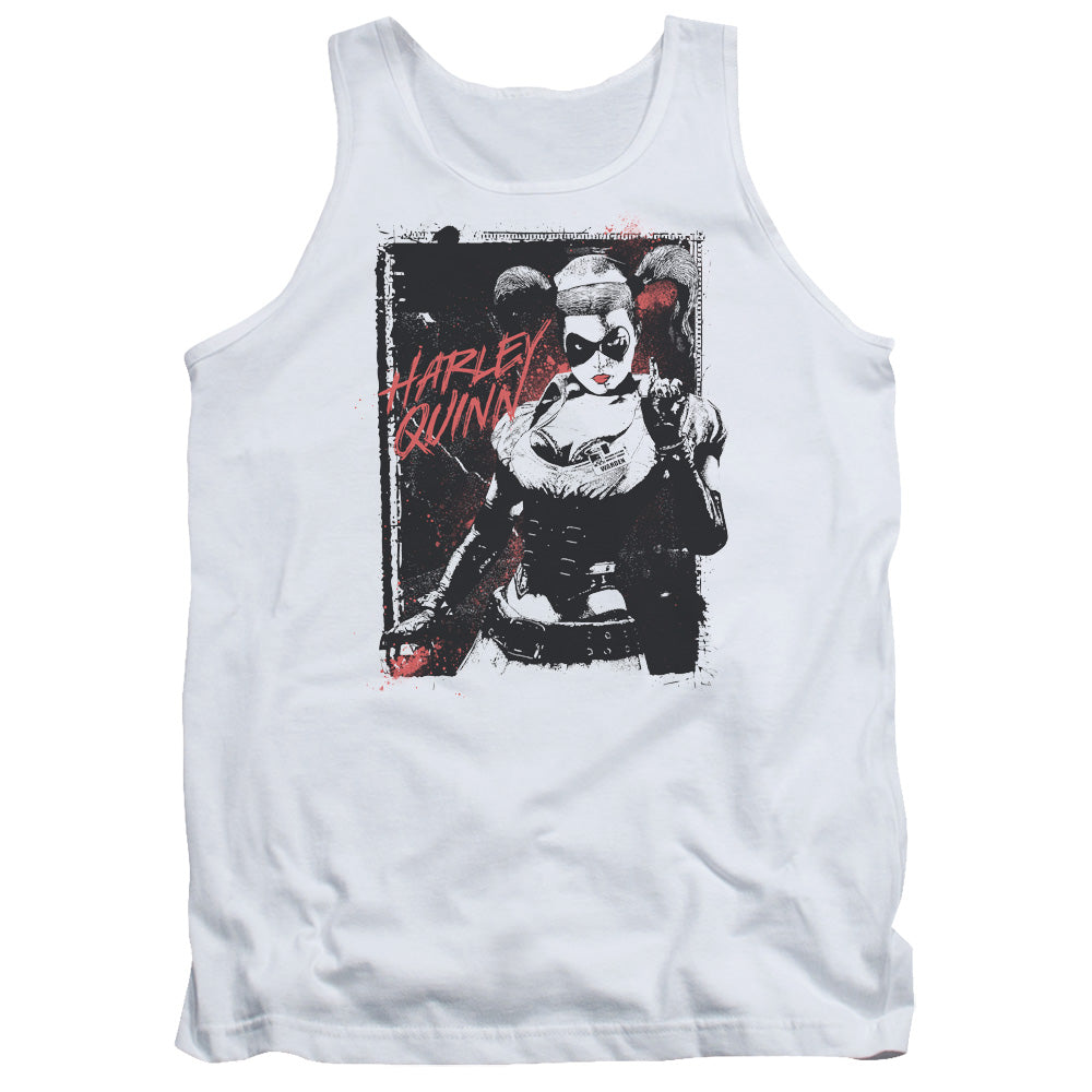 Batman House Call Mens Tank Top Shirt White