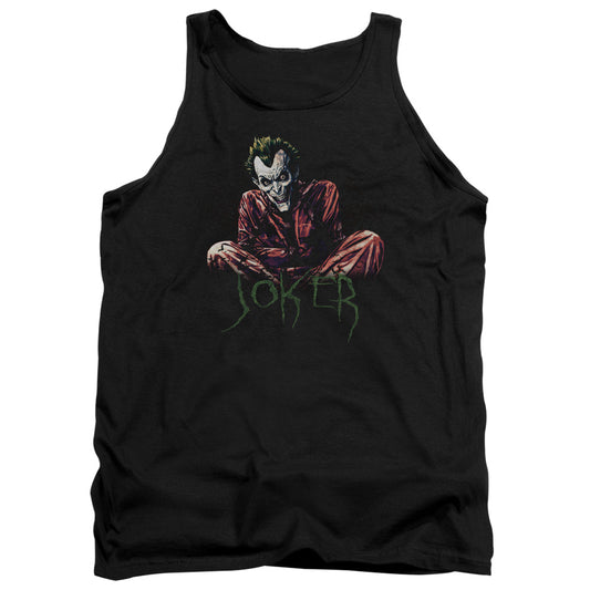 Batman Straight Jacket Mens Tank Top Shirt Black