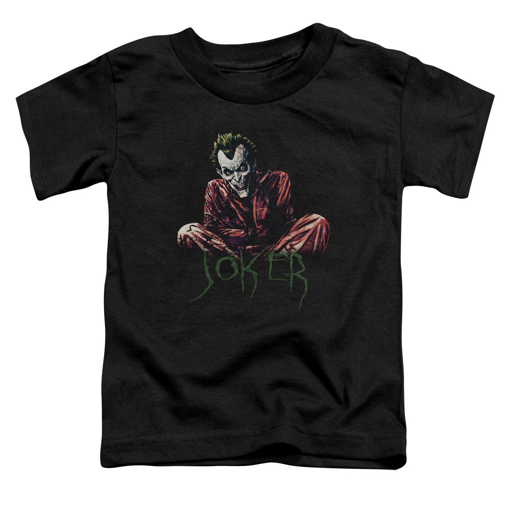 Batman Straight Jacket Toddler Kids Youth T Shirt Black