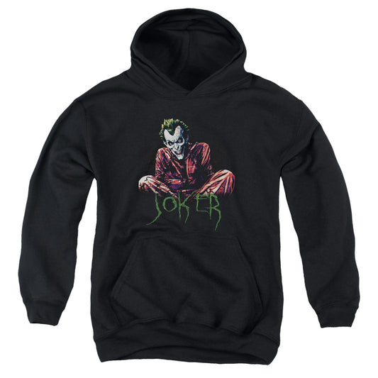 Batman Straight Jacket Kids Youth Hoodie Black
