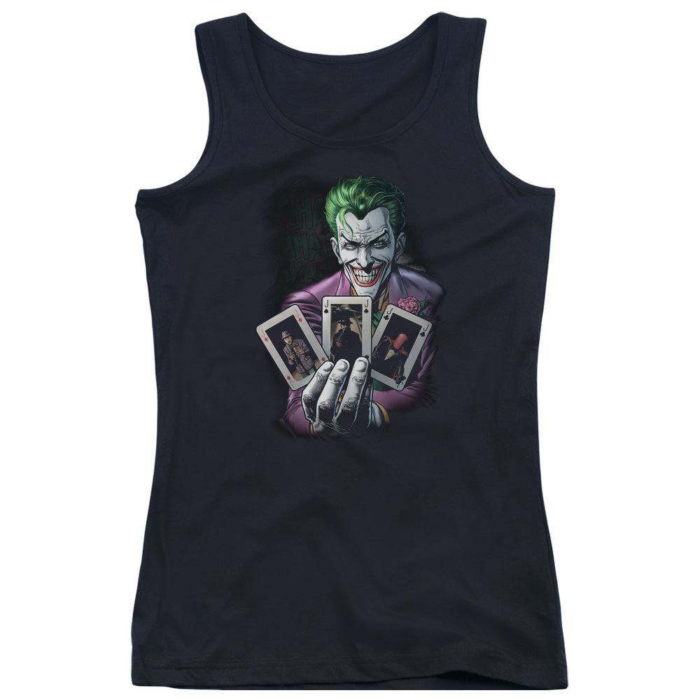 Batman 3 Of A Kind Womens Tank Top Shirt Black