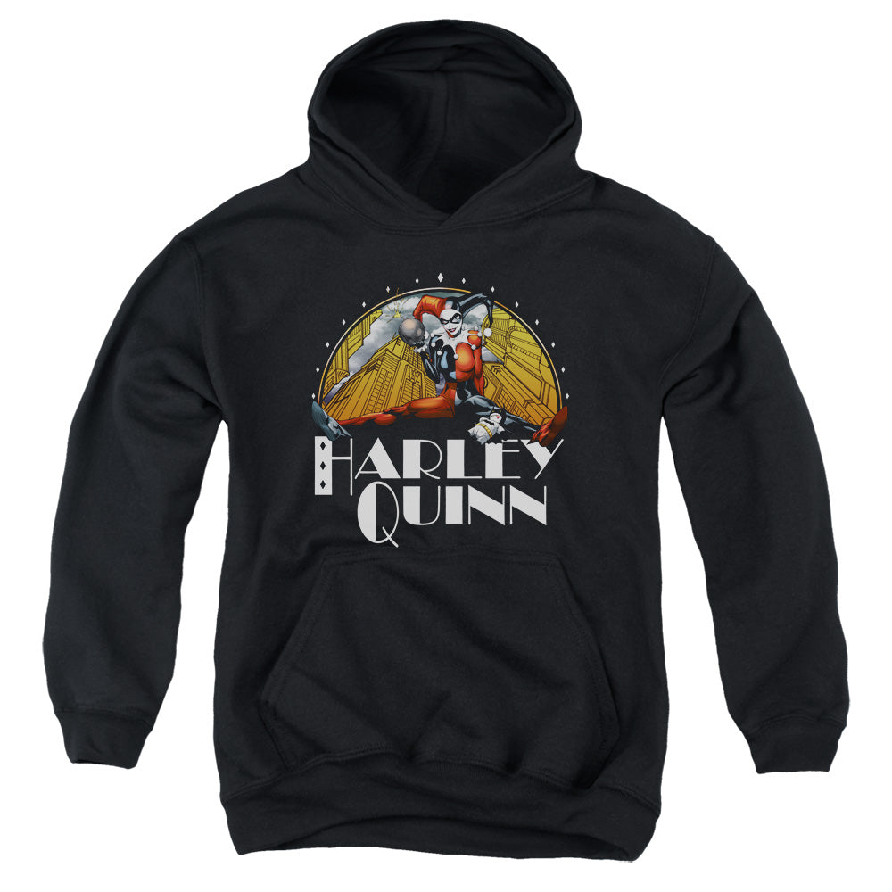 Batman Play Date Kids Youth Hoodie Black