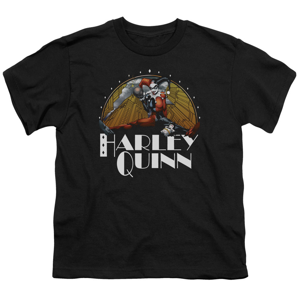 Batman Play Date Kids Youth T Shirt Black