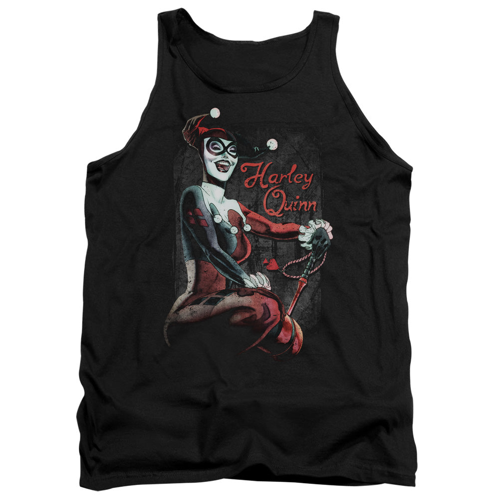 Batman Laugh It Up Mens Tank Top Shirt Black