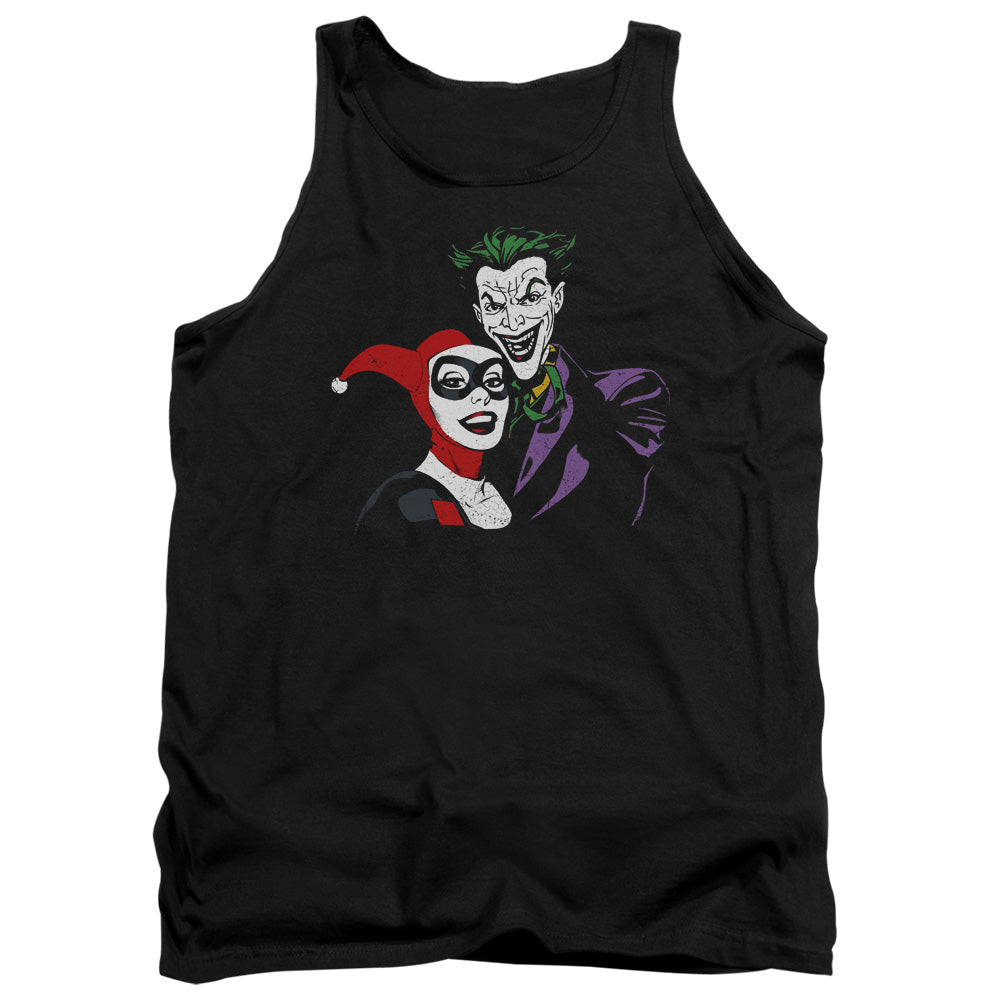 Batman Joker & Harley Mens Tank Top Shirt Black