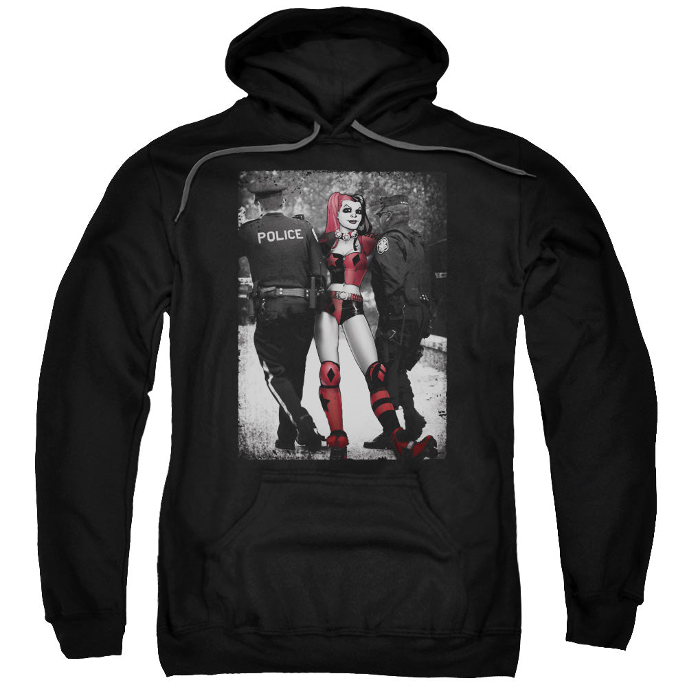 Batman Arrest Mens Hoodie Black