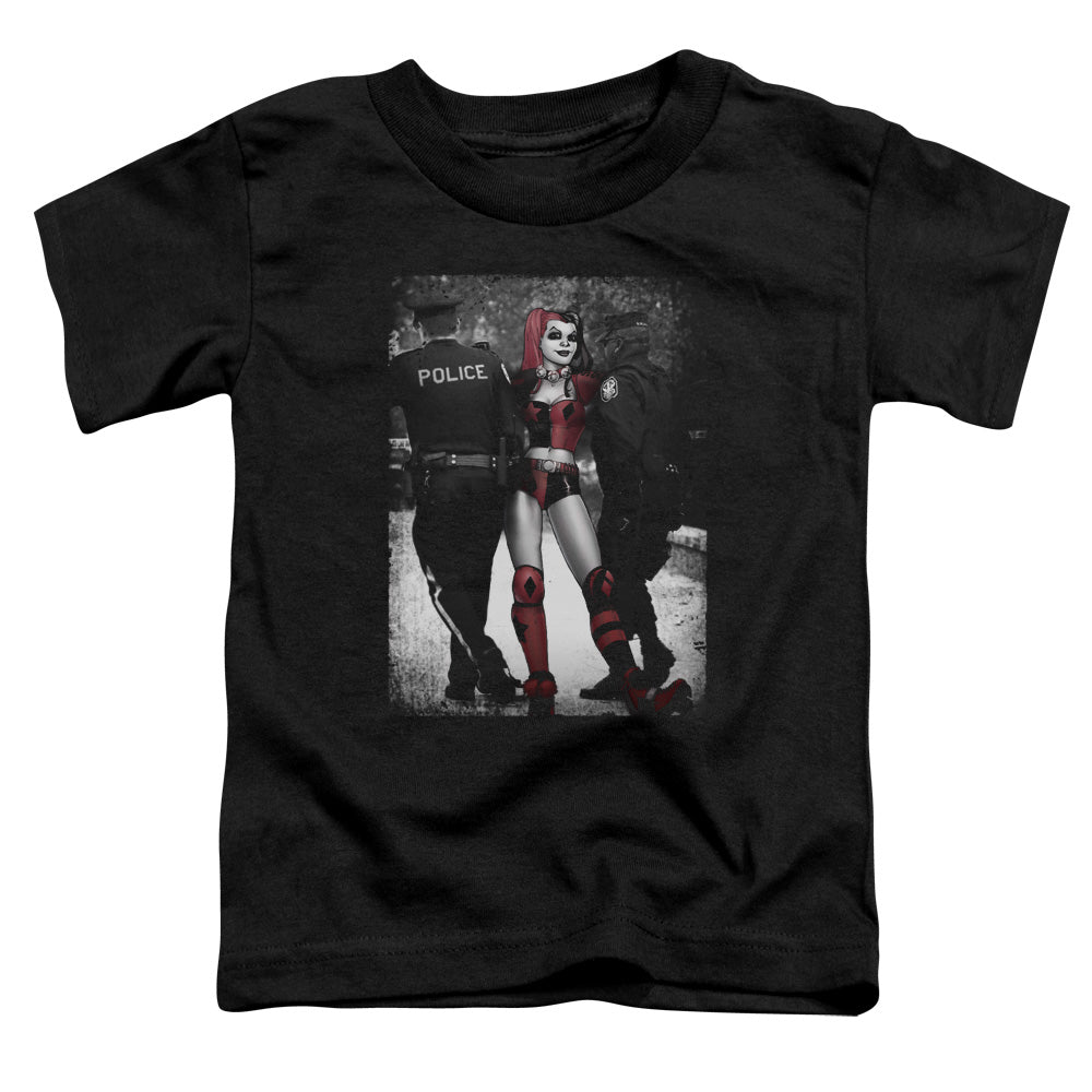 Batman Arrest Toddler Kids Youth T Shirt Black